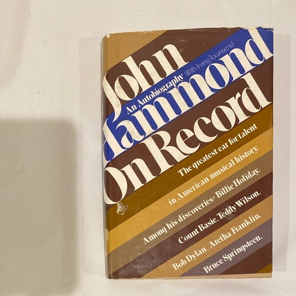 ON RECORD by John Hammond | An Autobiography With Irving Townsend | Vintage book - Picture 1 of 4